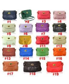 Neue Art Und weiseDamen Nette Brieftaschen Crossbody Retro Kleine Taschen Solide Pu Leder Tasche