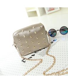 Damen Messenger Bags Neue Niet Kette Umhängetaschen Damen Leder Partei Crossbody Handtasche Für Damen