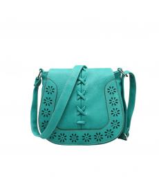 Neue Modemarke Damen Leder Handtaschen Retro Aushöhlen Crossbody Umhängetasche Auszuhöhlen Damen Vintage