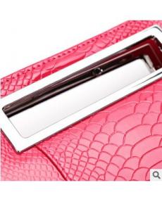 HOT Damen PU alligator Leder Handtasche berühmte marke lady partei Abendtasche tag erfasst tote umhängetasche