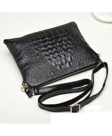 Vintage Damen Umhängetaschen Split Leder RindsLeder Umschlag Kupplung Krokodil Handtaschen Messenger CrossBody