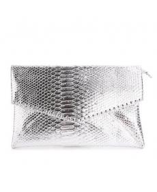 Serpentin silber umschlag kupplung Handtasche Damen Umhängetasche Zustrom europas und amerikas neue mode