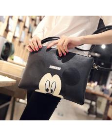 Damen Hallo Kitty Messenger Bags Minnie Mickey Tasche Leder Handtaschen Damen Handtasche Bolsa Feminina Bolsas