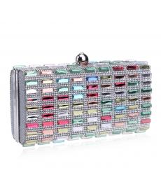 Bunte Strass Abendtaschen Diamanten Kupplungen Abendtasche Geldbörse Hochzeit Tag Kupplung Abendtaschen