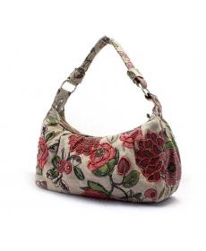 Damen mode perlen Schultertasche blume Abendtaschen retro Kette Handtasche Kupplungen