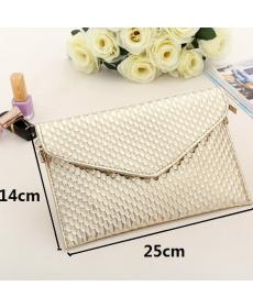 Umschlag Kupplung neue Mode Damen Leder Abendtaschen Handtasche und Geldbörsen Damen Crossbody Messenger Schulter