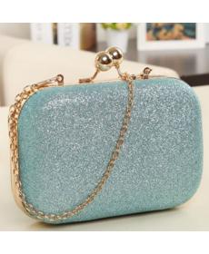 neue Damen bankett Tasche designer Glitter Kette Clutch Box Handtasche kleine nette mädchen clip