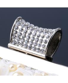 Abendtaschen Damen Handtaschen Abend Handtaschen Hochzeit Braut Handtasche Perle Perlen Spitze Stieg Mode Strass