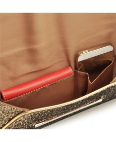 Charming Hot Damen Abendgesellschaft Taschen Gold Pailletten Hülle Tasche Clutch Umschlag Muster Glänzende