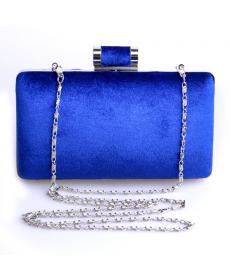 NEUE Europäische Mode Damen Handtasche Samt Schulter Kette Abendtaschen Mix 4 Farben Umhängetasche Hard Case