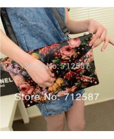 punkölgemälde kupplung niet tag clutch bag hülle Tasche Schultertasche kreuzkörper Handtasche