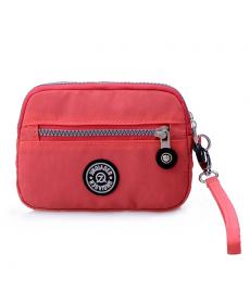 Sonderangebot Neue sommer Wristlets Weiche Wasserdichte Nylon Damen Tasche Stil Handtaschen Mini Mode Kupplung