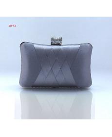 Mode Marineblau Damen Satin Strass Kupplung Handtasche Abendtasche Bankett Party Geldbeutel verfassungs beutel Freie
