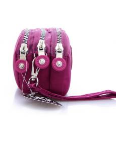 Damen Geldbörse Mehrschichtigen Nylon Clutch Bag Kleine Wasserdichte Messenger Crossbody Taschen Für Damen