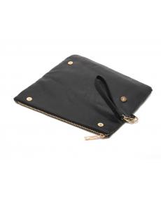 neue UK berühmte Marke Serpentin Litschi Muster Clamshell Damen Schwarz Handtaschen Hülle Tasche