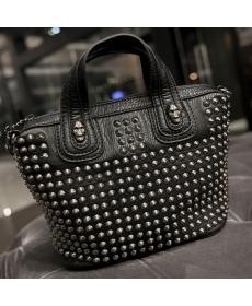 neue mode motorrad Tasche kleine schädel Schultertasche kreuzkörper Handtasche der Damen niet Handtasche