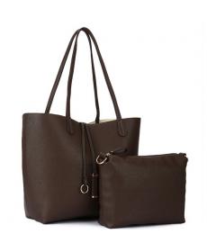 Damen Leder Handtasche neue Damen Taschen Großen Zusammengesetzten Tasche Vintage schulter