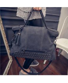 Neue Mode Niet Damen Handtasche Matt Damen Umhängetasche Große Kapazität Damen Tote Schulter Damen