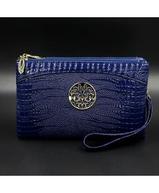 heißer verkauf neue stil doppel Reißverschluss PU Messenger bags Weichen Damen Handtasche 5 farben Mode