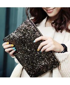 Werbe Mode Damen Clutch Dazzling Pailletten Glitter Funkelnde Handtasche Abendtasche Großhandel Gute