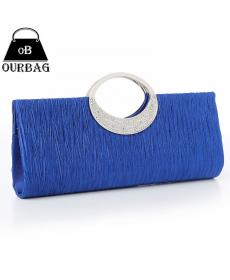 Mode Abendtaschen Handtasche für Elegante Damen Dame Neuen Stil Satin Kristall Clutch Bolsa Feminina