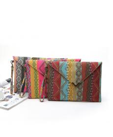 Appliques Floral Orange Damen Handtasche Patchwork Pu Leder Dame Umschlag Tragbare Blume Tag Kupplungen Mode Elegant