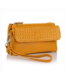 Damen messenger bags weibliche tageskupplung echtem Leder make up Tasche Geldbörse abend Geldbörsen