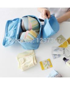 Damen Mädchen Reise Kosmetik Make Up Kulturbeutel Waschen Aufbewahrungskoffer Unterwäsche Bh Beutel Neue