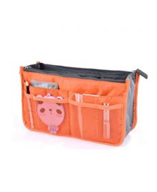 HEIßE Damen Kosmetiktasche Organizer Tasche Doppel Reißverschluss Tasche Beweglicher Multifunktions