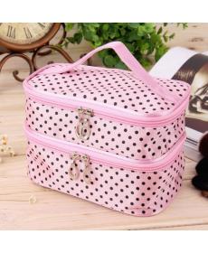 Kosmetiktasche Make Up Dot Zip Bag Hanging Toiletry Reise Handtasche