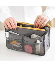 Damen Make Up Veranstalter Tasche Handtasche Große liner Reise Einsatz Dame Casual Kosmetiktasche Reisetasche