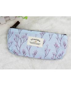 neue Blumenblumen Bleistift Kugelschreiber LeinenTasche Kosmetik Werkzeug Tasche Aufbewahrungstasche Geldbörse