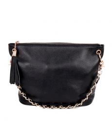 HEIßE Damen Echtes Leder (TOP schicht) real rindLederHandtasche Retro Quaste Ketten schulter crossbody Messenger