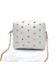 Niedrigsten preis Neue mode niet Damen Schultertasche pu Leder cross body bag designer Jahrgang Damen Mini Kette