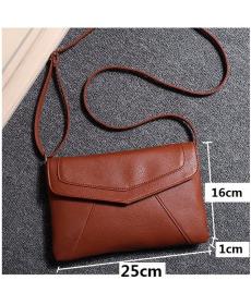 Damen Leder Umhängetasche Handtaschen Schulter Umhängetasche Mode Vintage Kleinen Umschlag Taschen Kupplung