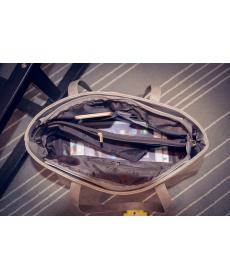 Damen Tasche mode Damen Leder Handtasche kurze Umhängetaschen grau schwarz große kapazität luxus