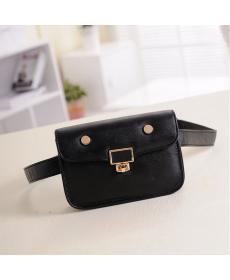 frühling und sommer Hüfttasche mini Tasche Umhängetasche schwarz weiß niet Handtasche Damen