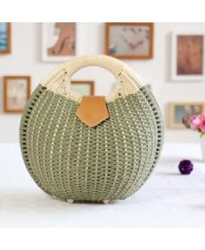 LALA IKAI Snail Nest Tote Handtasche Sommer Strand Taschen Kleine Marke Tasche Damen Straw Taschen Damen Handtasche