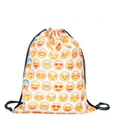 neue Mode Emoji Rucksack Druck Tasche Damen Rucksäcke für teenager mädchen Hohe Qualität Polyester