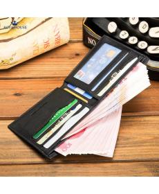 Einfachen Stil Beiläufige Herren Geldbörsen Kurz Design Kartenhalter Männlichen Geldbörse