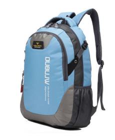 Herren Outdoor Wandern Rucksack Unisex Harz Mesh Softback Sport Doppelt Schulter ReiseRucksack Fahrrad Schule Rucksack