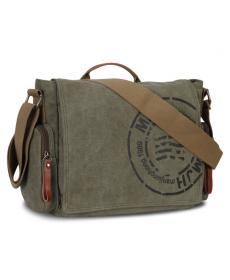 Vintage Herren Messenger Bags Leinwand Schulter Handtasche Mode Herren Business Umhängetasche Reise