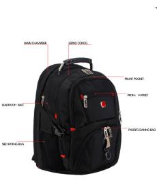 neue Schweizer Herren Damen Laptop Rucksack Mochila Masculina 15 Zoll Rucksäcke Gepäck Reisetasche