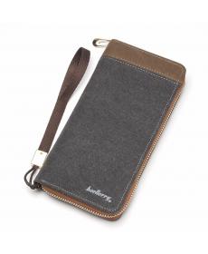 hohe Qualität Herren Tasche Reißverschluss Große Kapazität Lange Kupplung Brieftasche