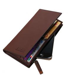 Hohe qualität Herren Brieftaschen Großhandel First class pu Lederne Handtasche lange Geldbörsen