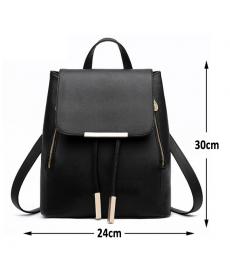 Damen Rucksack Qualität Pu Leder Mochila Escolar Schultaschen Für Jugendliche Mädchen Top griff Rucksäcke