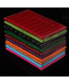 Passdecke Neue Ankunft Pu Leder Alligator Prägung Passort Halter Schutz Visitenkartenhalter