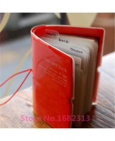 Kreditkarteninhaber kartenhalter Brieftasche Visitenkarte Paket PU Leder scheckkartebeutel