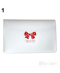 Damen Bowknot Geschäft Nette Karte Tasche Brieftasche Inhaber