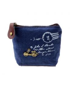 heißer Verkauf Retro Damen Mädchen Münztüte Geldbörse Wallet Card Geschenk Eiffelturm